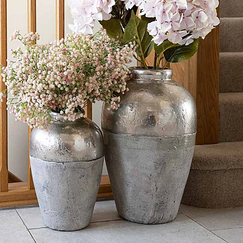 UK Homeliving Metallic Dipped Juniper Vase 5 UK Homeliving Metallic Dipped Juniper Vase - Image 3