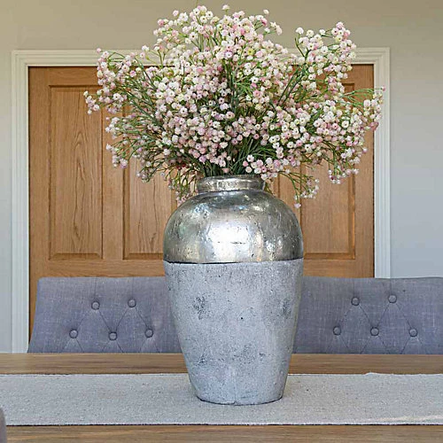 UK Homeliving Metallic Dipped Juniper Vase 6 UK Homeliving Metallic Dipped Juniper Vase - Image 4