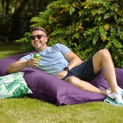 Veeva Bazaar Bag Mulberry Giant Indoor Outdoor Bean Bag Lounger -DIY veeva bazaar bag mulberry giant indoor outdoor bean bag lounger5060374294332 03c MP