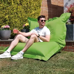 Veeva Kids Bazaar Bag Lime Green Indoor Outdoor Kids Bean Bag -DIY veeva kids bazaar bag lime green indoor outdoor kids bean bag5060161116267 02c MP