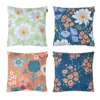 Veeva Meadow Print Set Of 4 Outdoor Cushion - Collection One -DIY veeva meadow print set of 4 outdoor cushion collection one5060958974162 01c MP