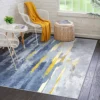 Vernal Oxnard Blue Machine Washable Rug, Blue/Yellow/Grey , 152 Cm X 213 Cm -DIY vernal oxnard blue machine washable rug blue yellow grey 152 cm x 213 cm5060536576917 01c MP