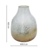 Verre Round Gold Frosted Vase H25Cm W20.5Cm 1 Verre Round Gold Frosted Vase H25Cm W20.5Cm -DIY verre round gold frosted vase h25cm w20 5cm5055352853809 01c MP
