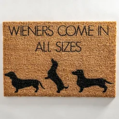 Weiners Come In All Sizes Doormat -DIY weiners come in all sizes doormat7437308747789 04c MP