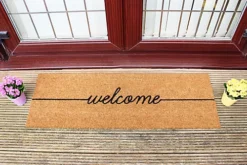 Welcome Patio Doormat - Double Door 120x40cm -DIY welcome patio doormat double door 120x40cm3017916279250 03c MP