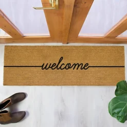 Welcome Patio Doormat - Double Door 120x40cm -DIY welcome patio doormat double door 120x40cm3017916279250 04c MP