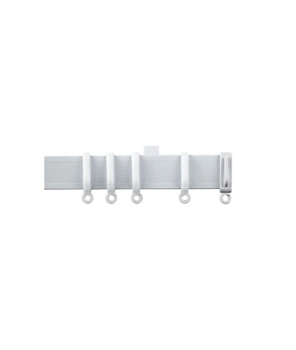 White Aluminium Curtain Track 95cm 3 White Aluminium Curtain Track 95cm
