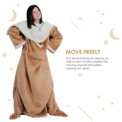 WICKED GIZMOS Oversized Wearable Blanket Hoodie - Comfy Snuggle Hoodie, Fluffy Fleece Adult Hooded Blanket For Men & Women 9 WICKED GIZMOS Oversized Wearable Blanket Hoodie - Comfy Snuggle Hoodie, Fluffy Fleece Adult Hooded Blanket For Men & Women -DIY wicked gizmos oversized wearable blanket hoodie comfy snuggle hoodie fluffy fleece adult hooded blanket for men women5056295309309 04c MP