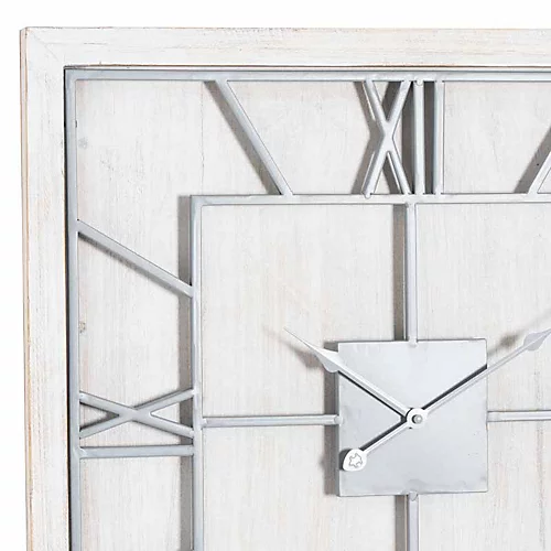 Williston White Square Wall Clock 5 Williston White Square Wall Clock - Image 3