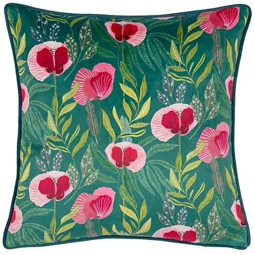 Wylder Nature House Of Bloom Poppy Polyester Filled Cushion 3 Wylder Nature House Of Bloom Poppy Polyester Filled Cushion
