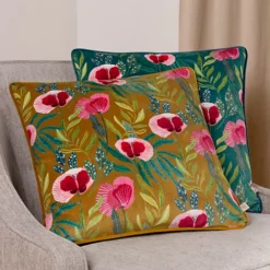Wylder Nature House Of Bloom Poppy Polyester Filled Cushion 9 Wylder Nature House Of Bloom Poppy Polyester Filled Cushion -DIY wylder nature house of bloom poppy polyester filled cushion5025532743442 04c MP